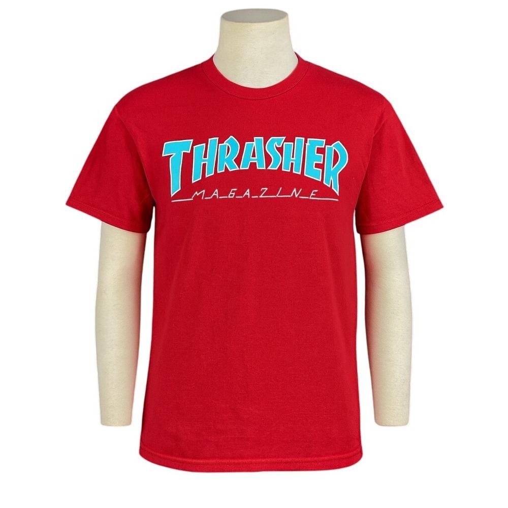 Thrasher Magazine Tee Mens M San Francisco Skatecore Streetwear Graphic Skater